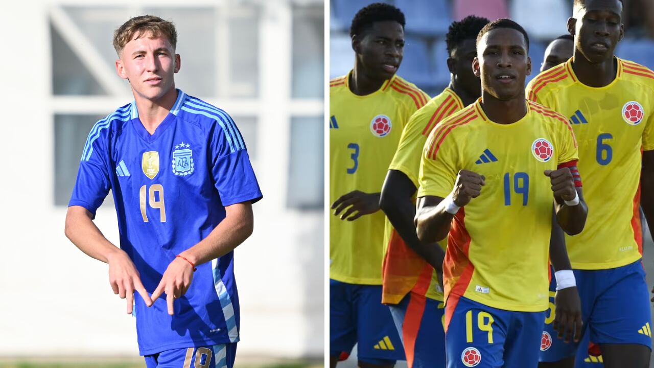 Argentina vs. Colombia en el Sudamericano Sub-20