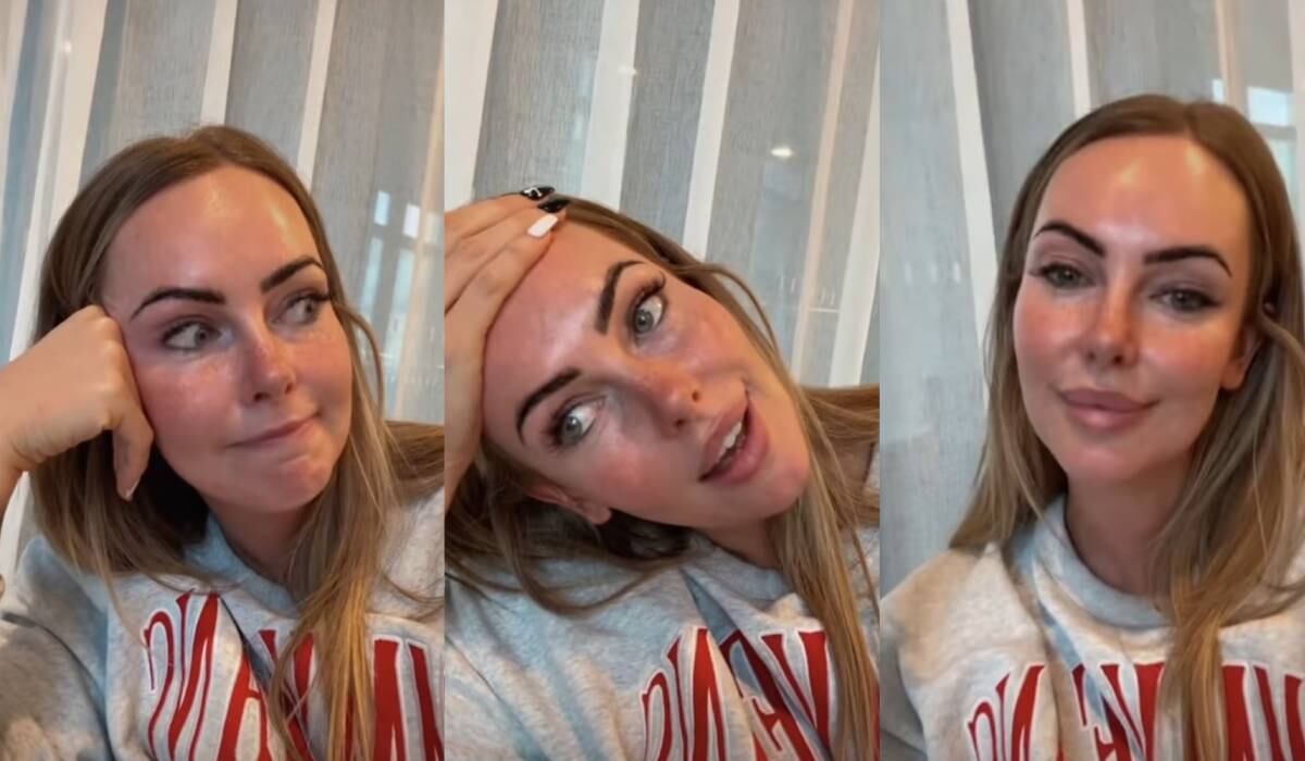 La mujer contó los detalles en la red social Instagram