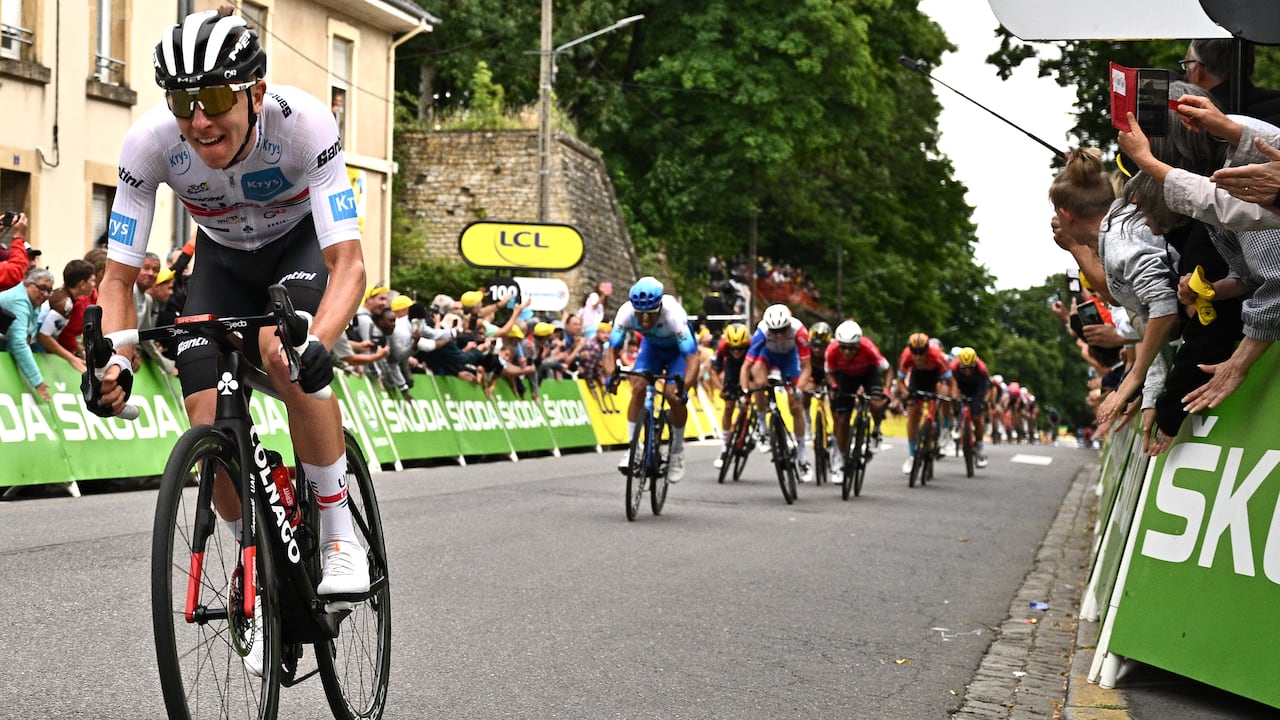 Tadej Pogacar rompió nuevamente el Tour de Francia 2022 en la etapa 6