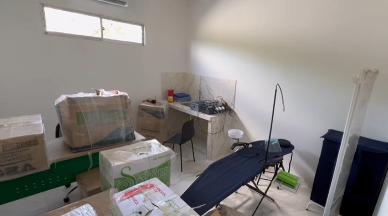 La obra fue edificada en la zona rural del municipio de Tibú, Norte de Santander.