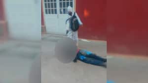 Los delincuentes grabaron el asesinato de un joven en la localidad de Kennedy en el sur de Bogotá.