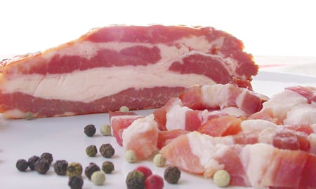 El cerdo hay que consumirlo una vez a la semana.