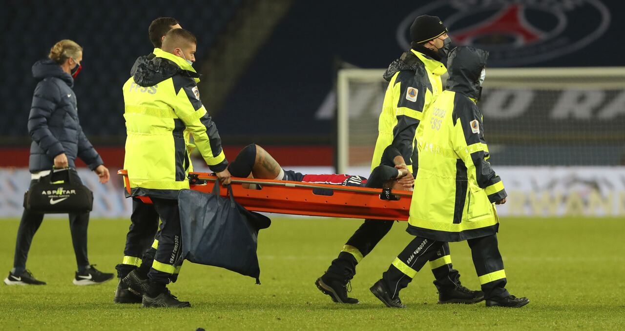 Neymar lesionado