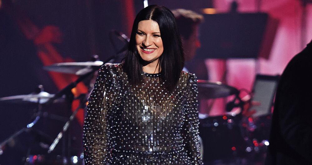 Laura Pausini, cantante italiana.