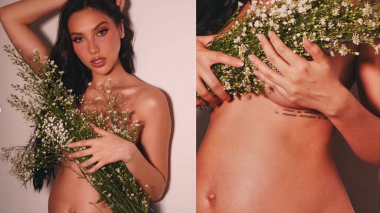 Aída Victoria habló de lo que haría si le tocan la barriguita sin permiso