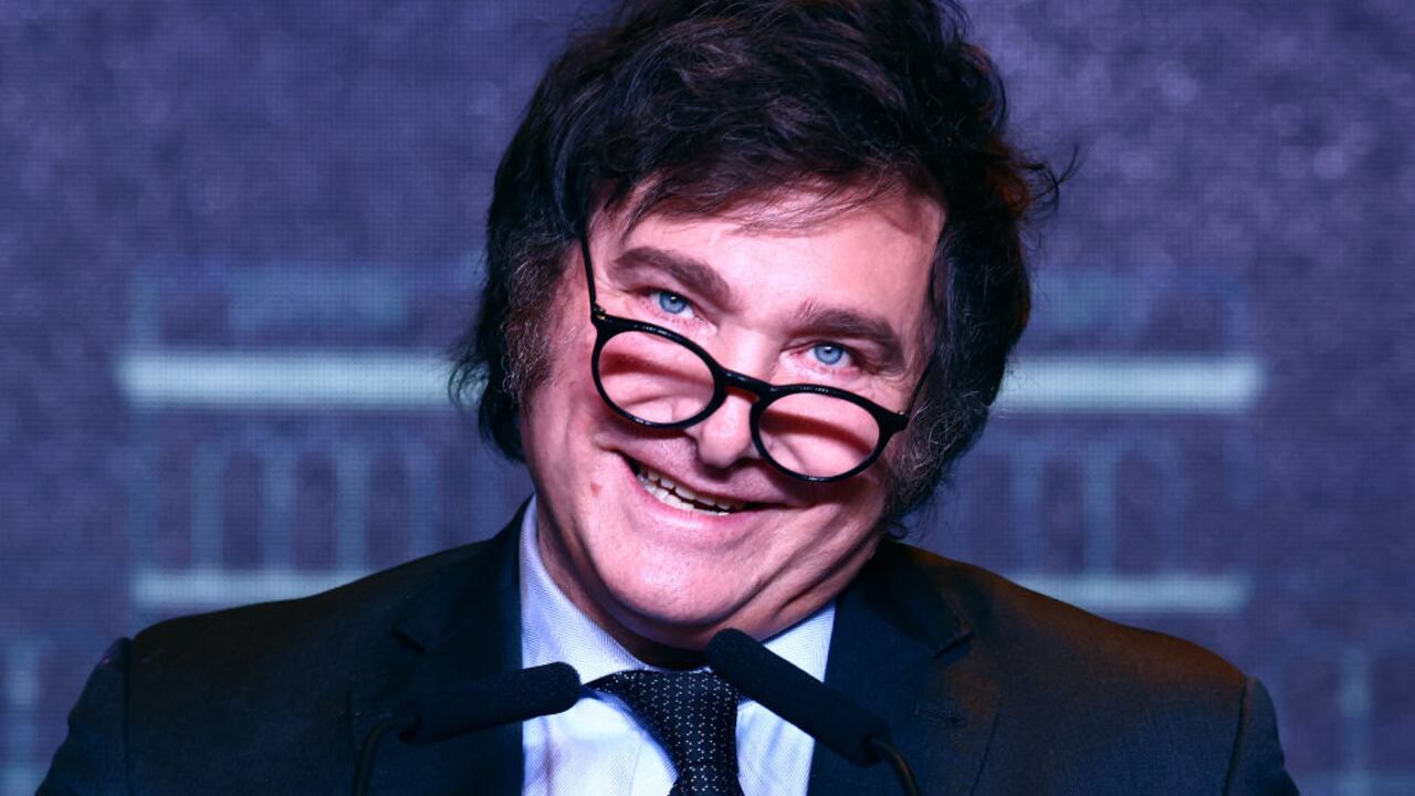 El recién elegido presidente provocó un fuerte incremento de las acciones argentinas en los mercados internacionales. (Foto de Tomás Cuesta/Getty Images)