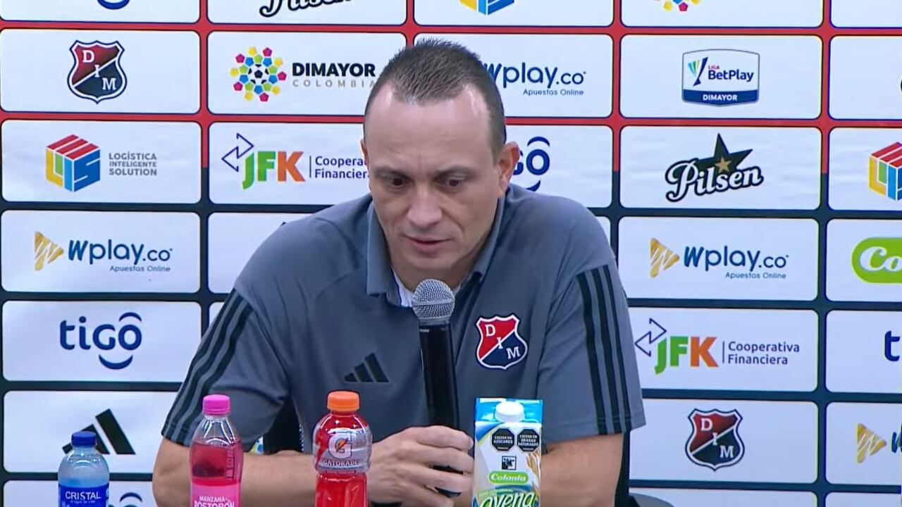 Alejandro Restrepo, técnico del DIM
