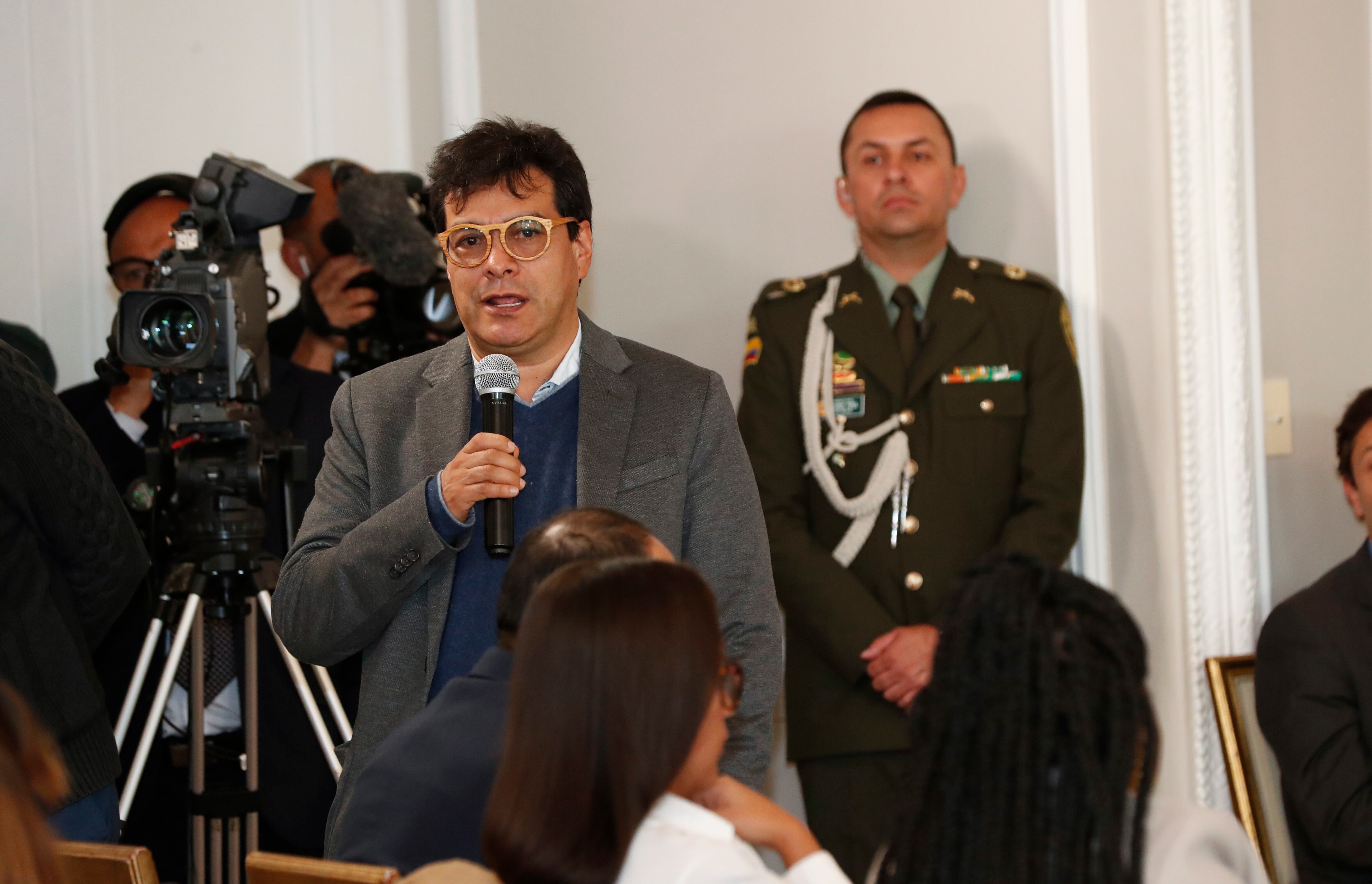 Alto Comisionado para la Paz Danilo Rueda
En la Casa de Nariño, el presidente dio un balance al país sobre los primeros 100 días de su gobierno
Bogota nov 15 del 2022
Foto Guillermo Torres Reina / Semana