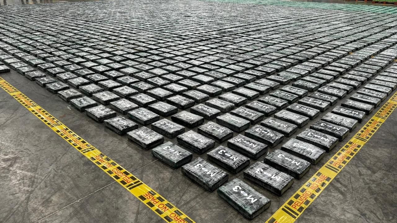 La cocaína tenía como destino el Reino Unido.