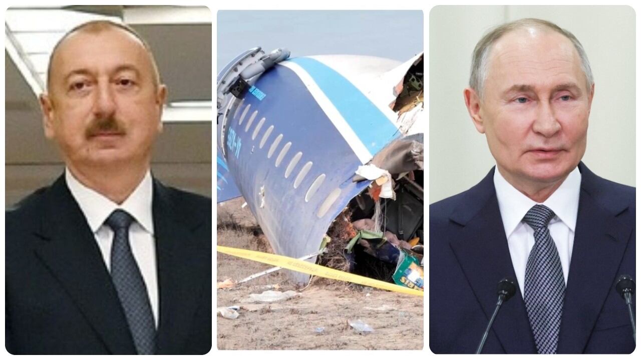 El presidente de Azerbaiyán, Ilham Aliyev, exigió a Rusia asuma su responsabilidad por el siniestro del avión Embraer 190 de Azerbaijan Airlines.