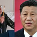 Presidente Petro y Xi Jinping.