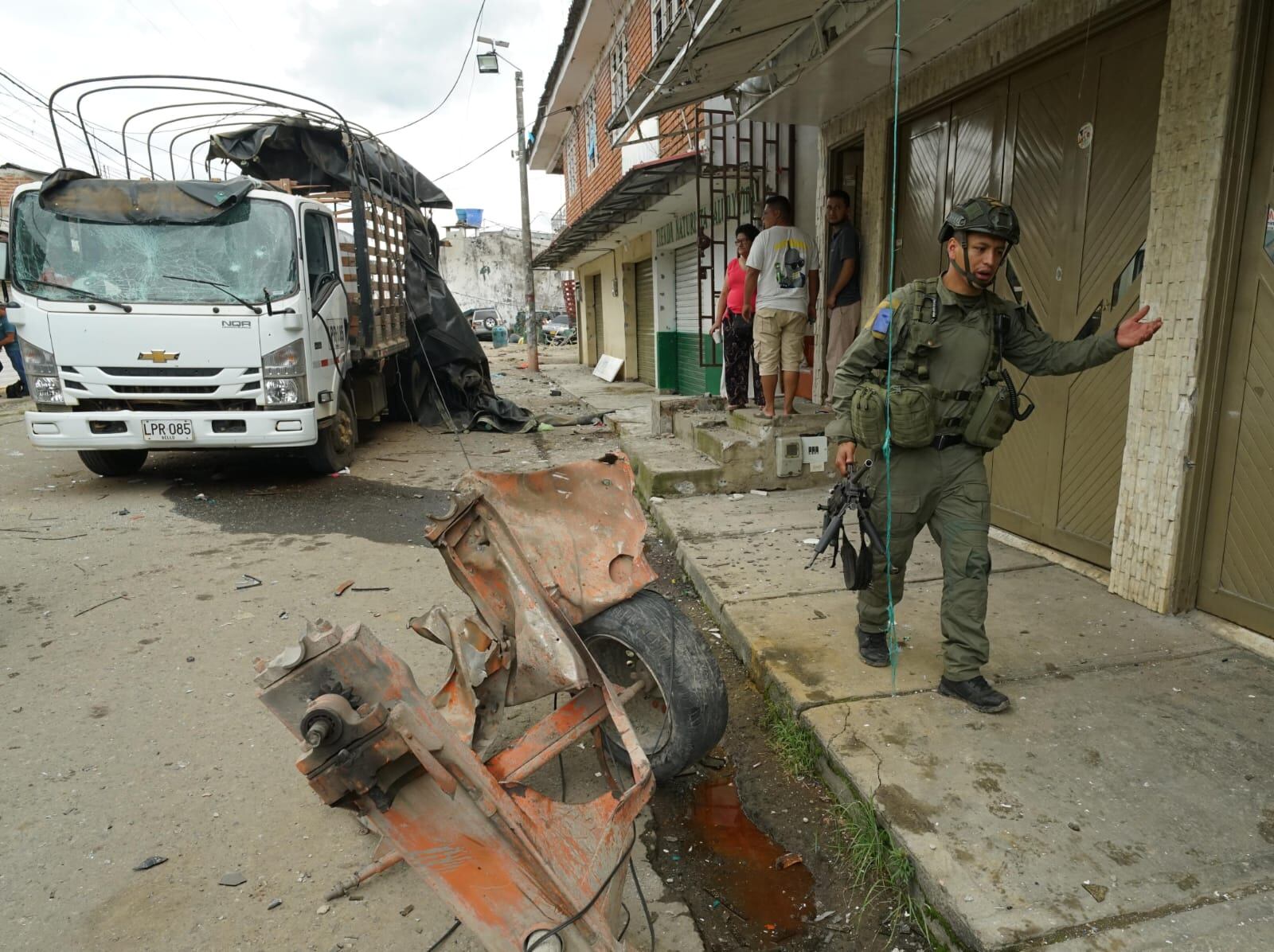 hostigamiento Morales, Cauca