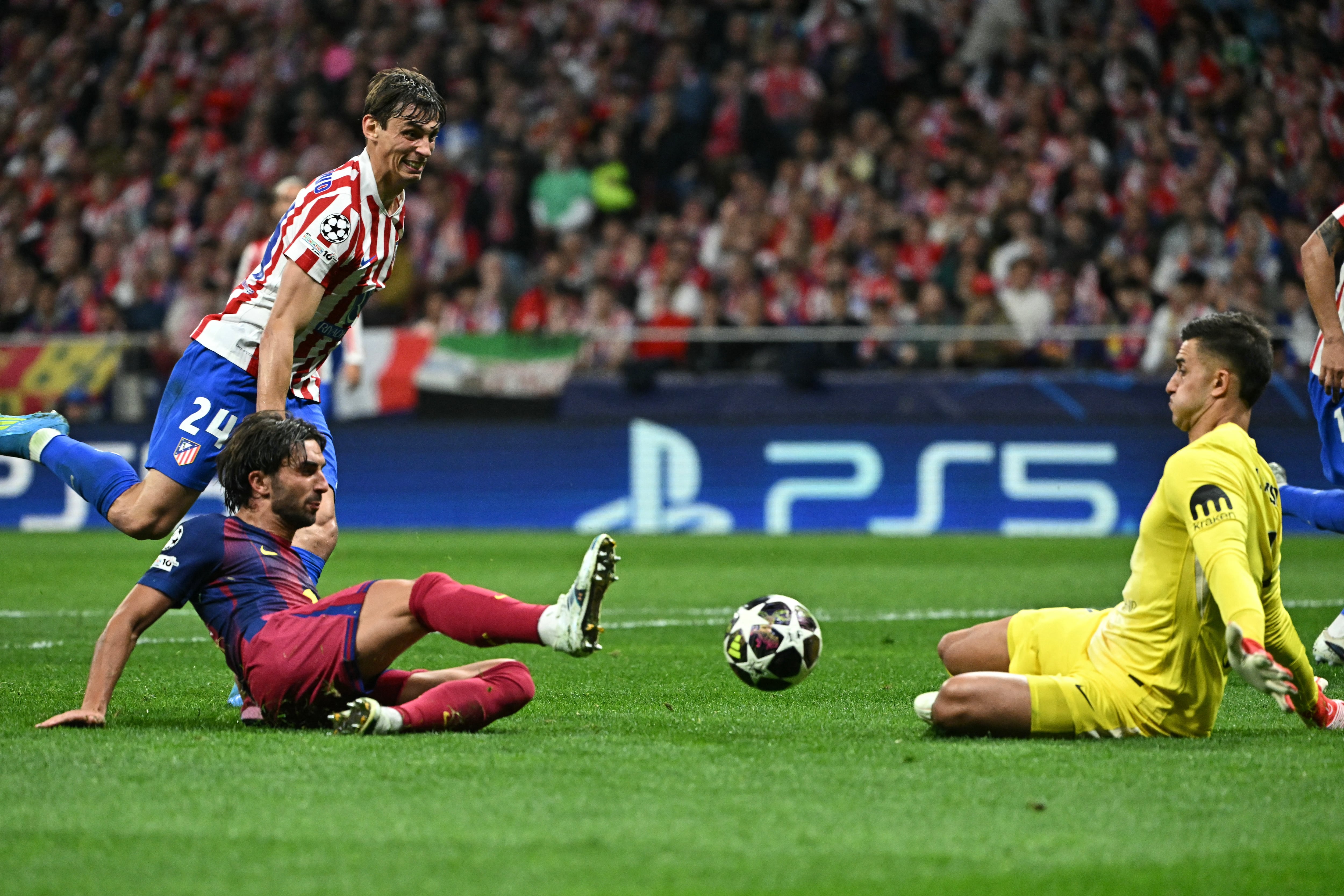 Aproximación de Ferran Torres vs. Atlético Madrid en los cuartos de final (vuelta) de Champions League