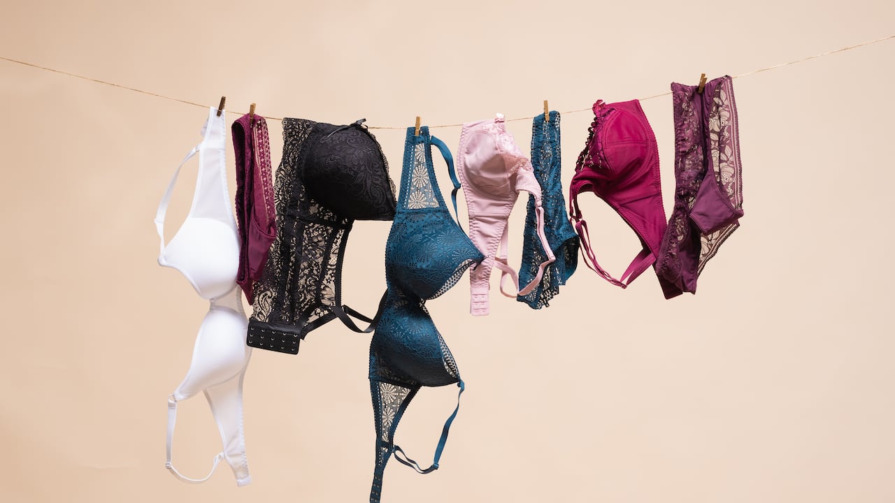 La ropa interior requiere de unos cuidados especiales para su lavado.