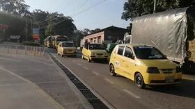 Taxistas Bucaramanga.