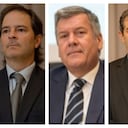 De izquierda a derecha: Luis Javier Zuluaga Palacio, Sebastián Orejuela Martínez, Santiago Cuartas Tamayo y Pablo Londoño Mejía