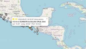 Sismo cerca de Salina Cruz, México: Explorando el epicentro y magnitud del evento del 3 de agosto.