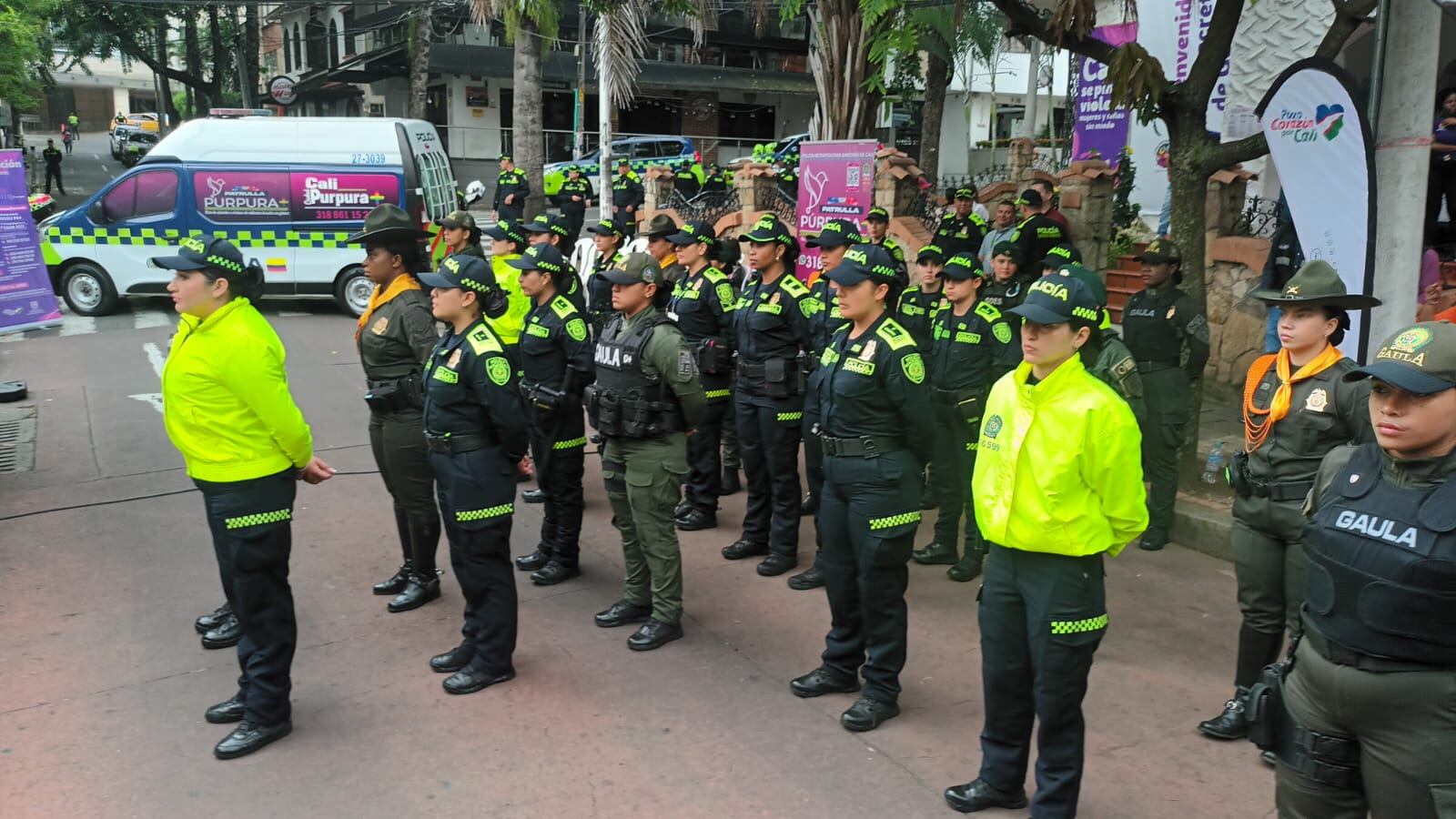 La Patrulla Púrpura recorrerá las zonas con índices más altos de violencia basada en género.