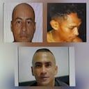 Alias Antonio, (izq), alias Bejuco, (der), y alias Albeiro, (abajo), son los cabecillas del Clan del Golfo que están generando acciones violentas, según las Fuerzas Militares.