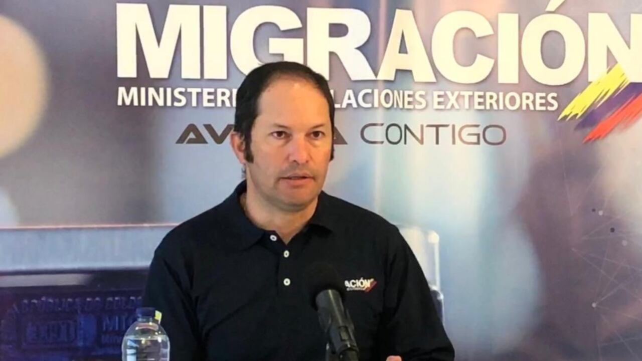 Juan Francisco Espinosa, el director de Migración Colombia.