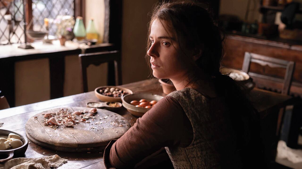 Jessie Buckley es Agnes en 'Hamnet'.