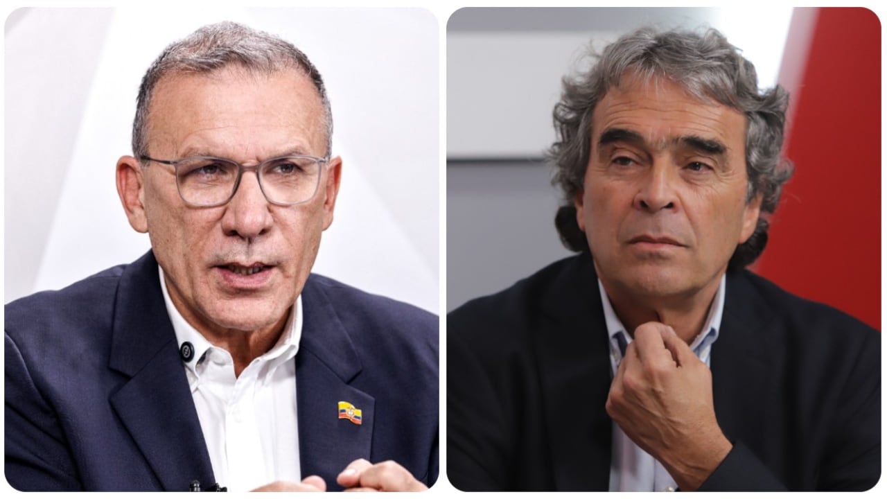 Roy Barreras y Sergio Fajardo