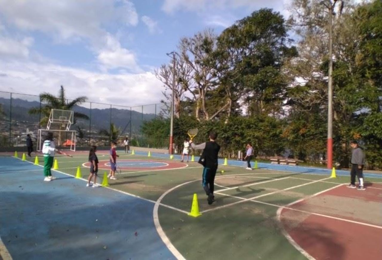 Parque recreacional Colina, en Guateque.