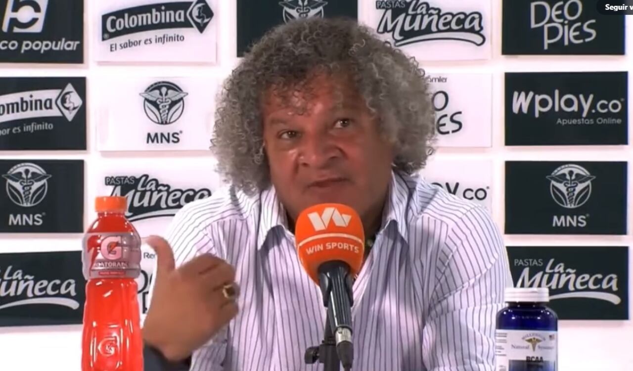 Alberto Gamero crítico el juego 'sucio' de Cali en el juego por liga colombiana