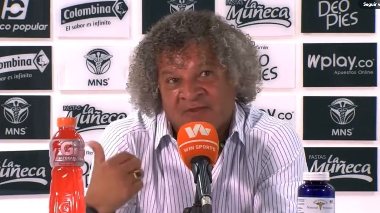Alberto Gamero crítico el juego 'sucio' de Cali en el juego por liga colombiana