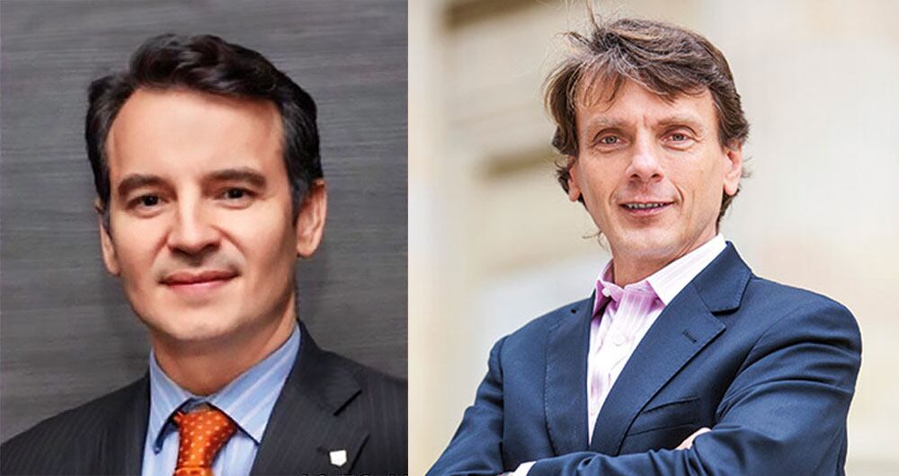 Magistrados de la JEP que hicieron la diligencia judicial.