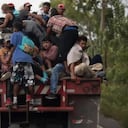 Estados Unidos ha interceptado a 2,3 millones de migrantes en su frontera con México durante los últimos 12 meses. Foto: AP.