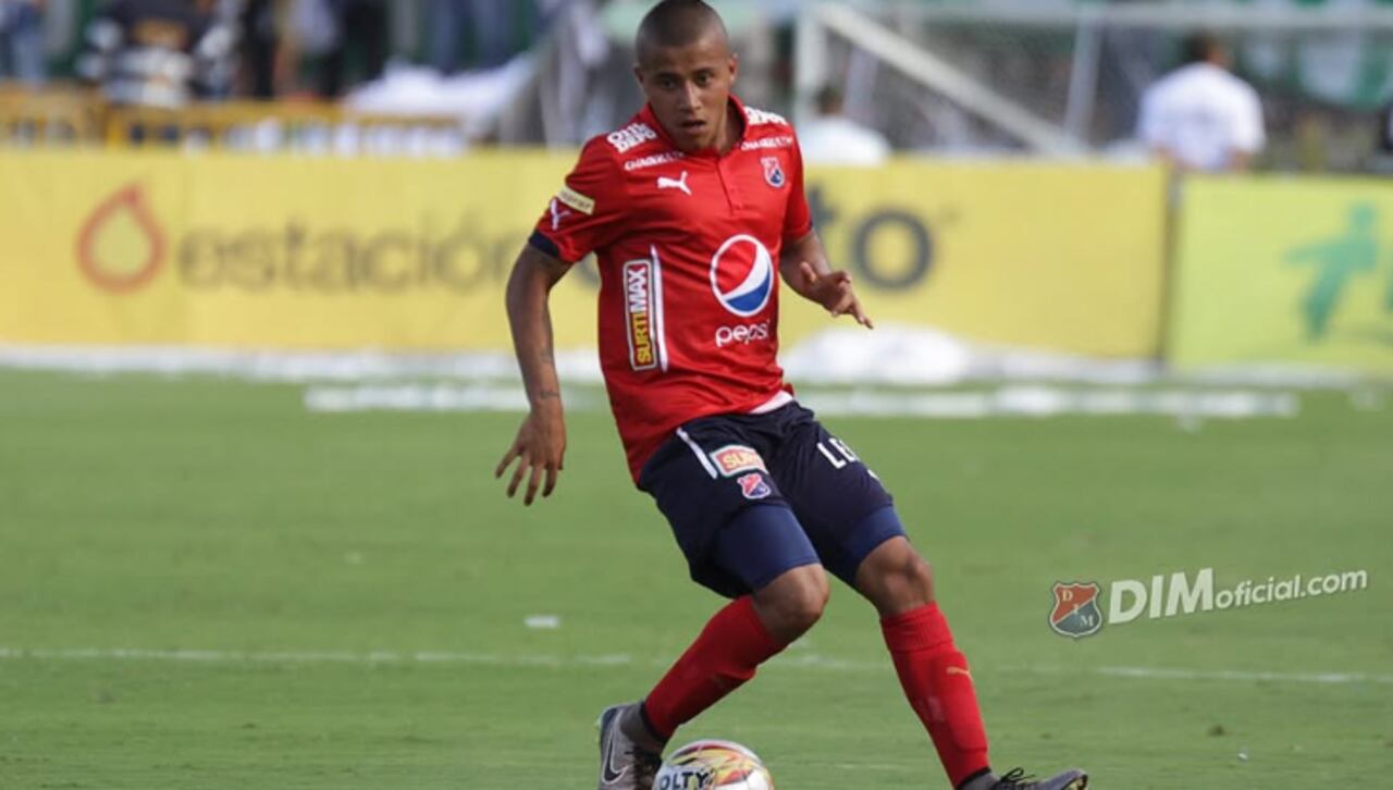 Sebastián Macías jugó 54 partidos con el Independiente Medellín y marcó un gol.