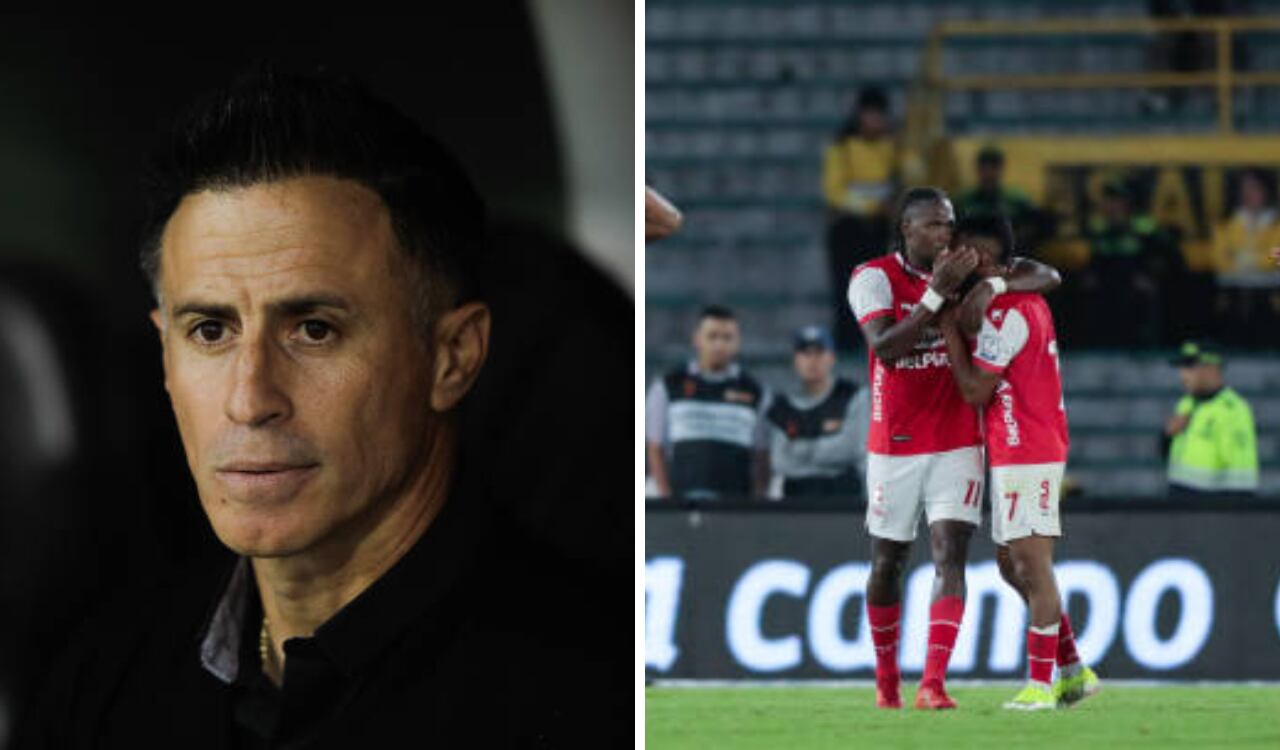 Pablo Peirano, técnico de Independiente Santa Fe