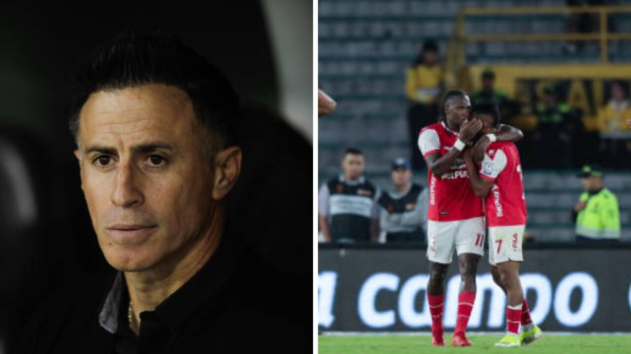 Pablo Peirano, técnico de Independiente Santa Fe