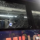 Ataque al bus de Millonarios.