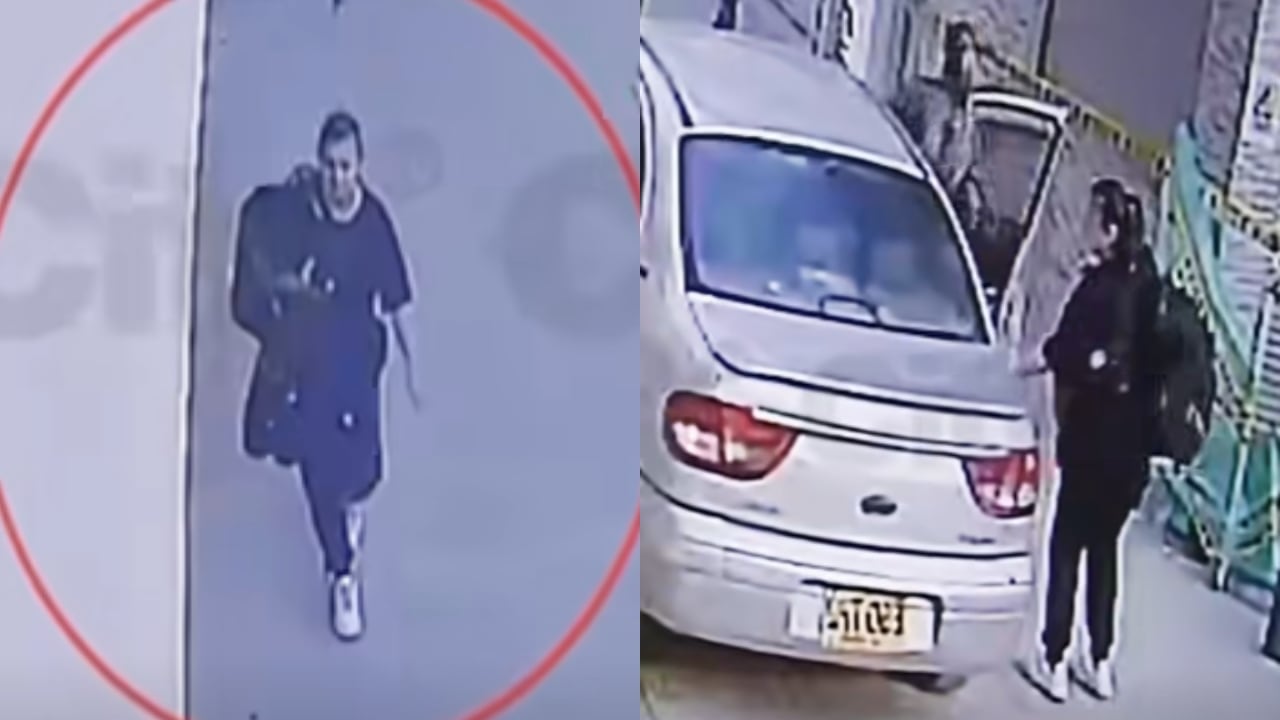 Yulitza Toloza tras salir de su casa en Bosa.