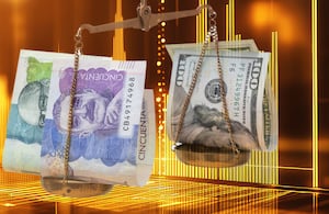 Dolár vs Pesos Colombianos