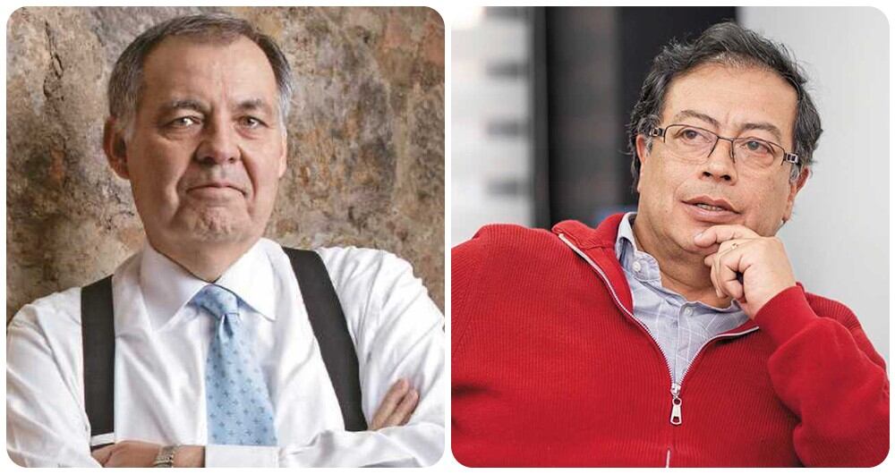 El exprocurador Alejandro Ordóñez y Gustavo Petro.