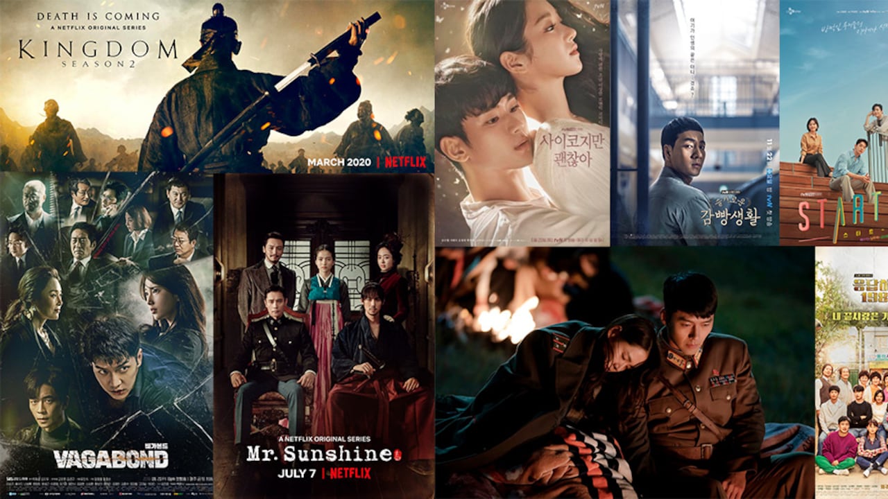 Catálogo de K-dramas en Netflix.