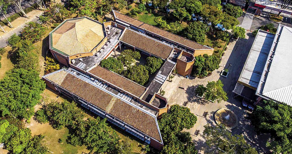 Panorámica de la Universidad de Medellín.