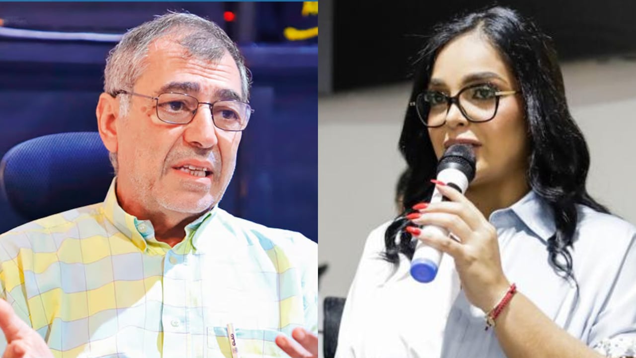 William Dau, exalcalde de Cartagena y Angela María Cubides González, Contralora Distrital.