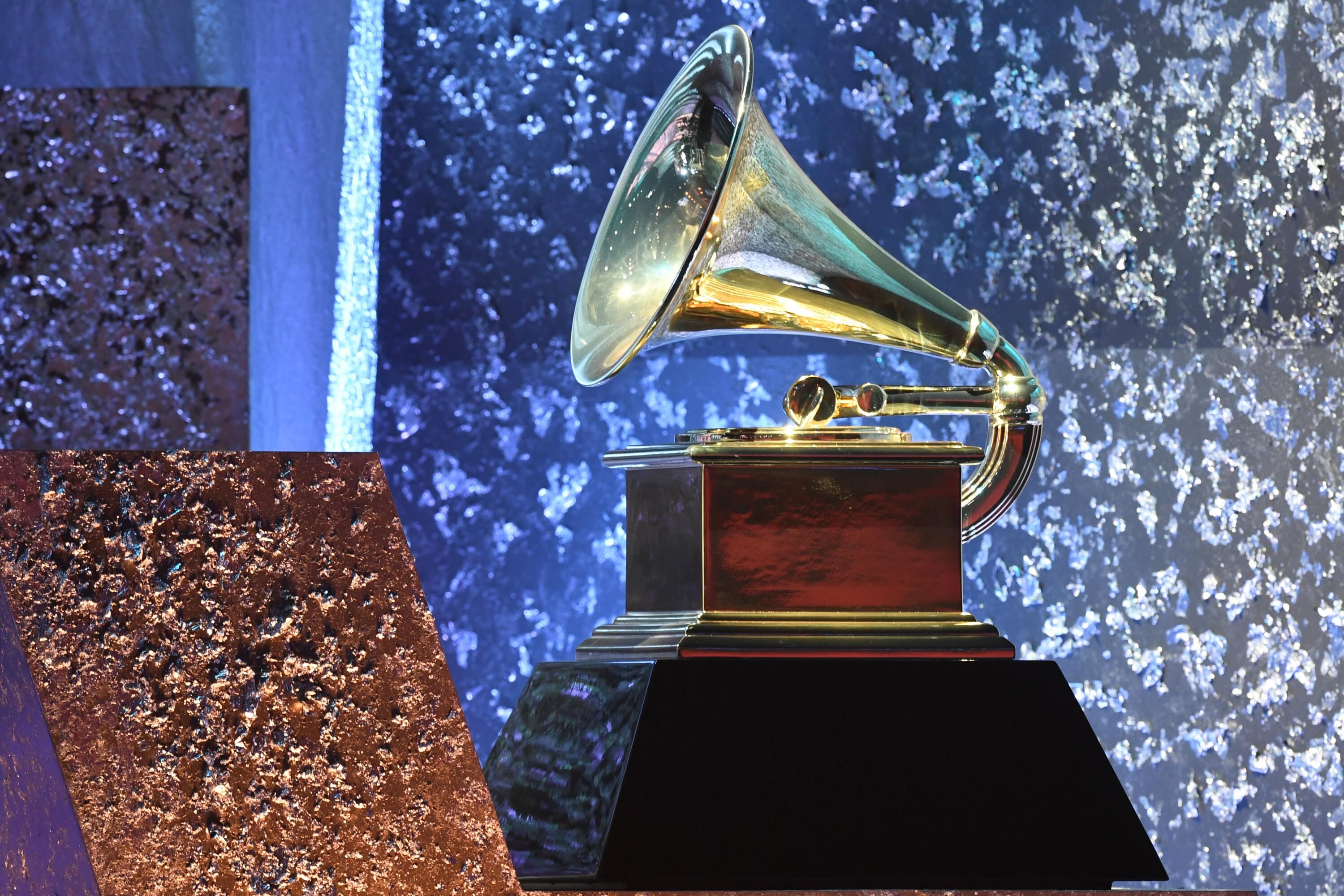 Estatuilla de los premios Grammy.