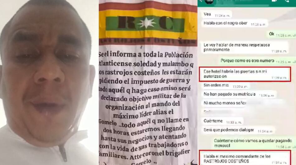 Policía y Fiscalía presentan pruebas contra los 'Rastrojos costeños' y 'Negro Ober'.