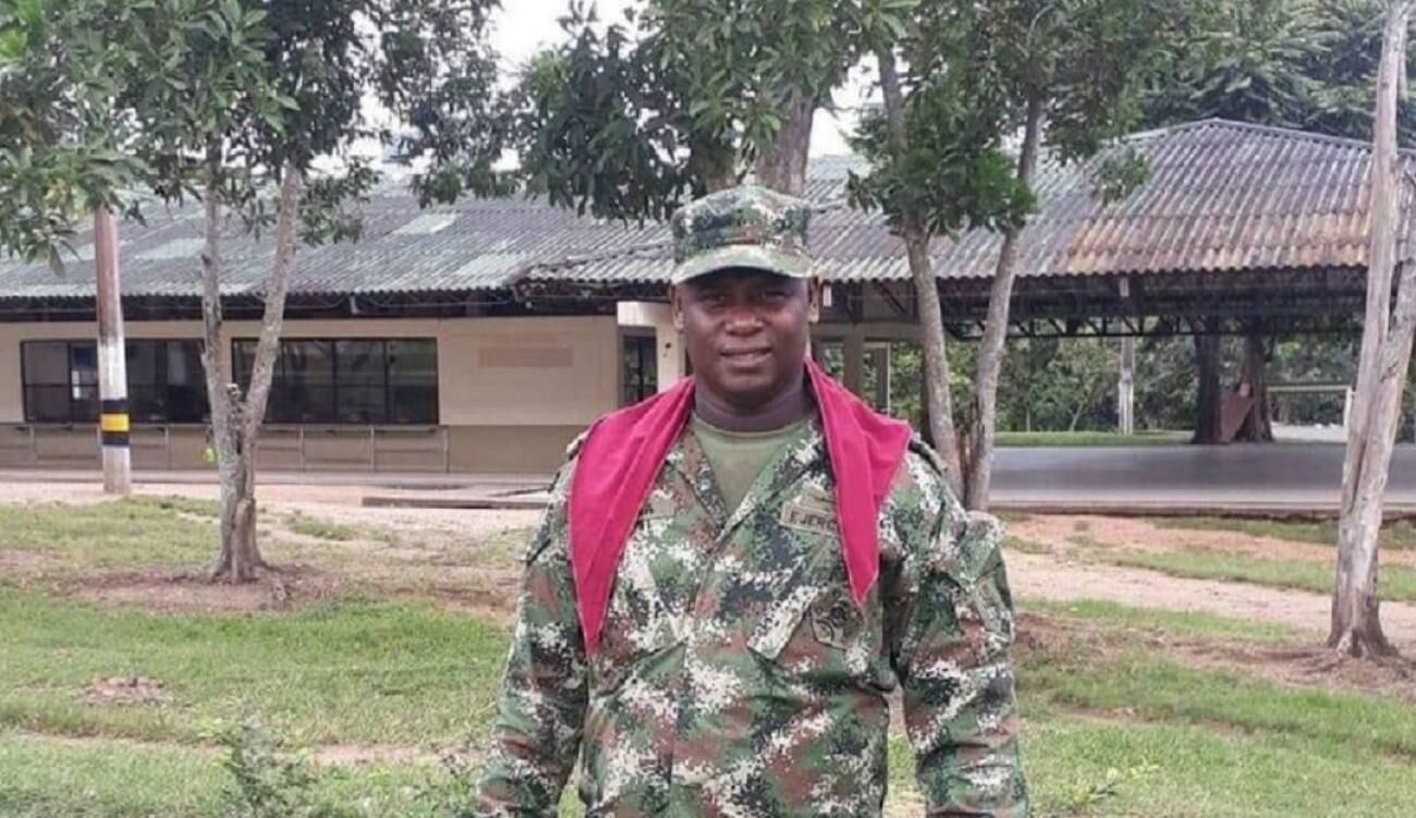Zesil Alfonso Mena Cuesta, militar asesinado en el Urabá antioqueño.