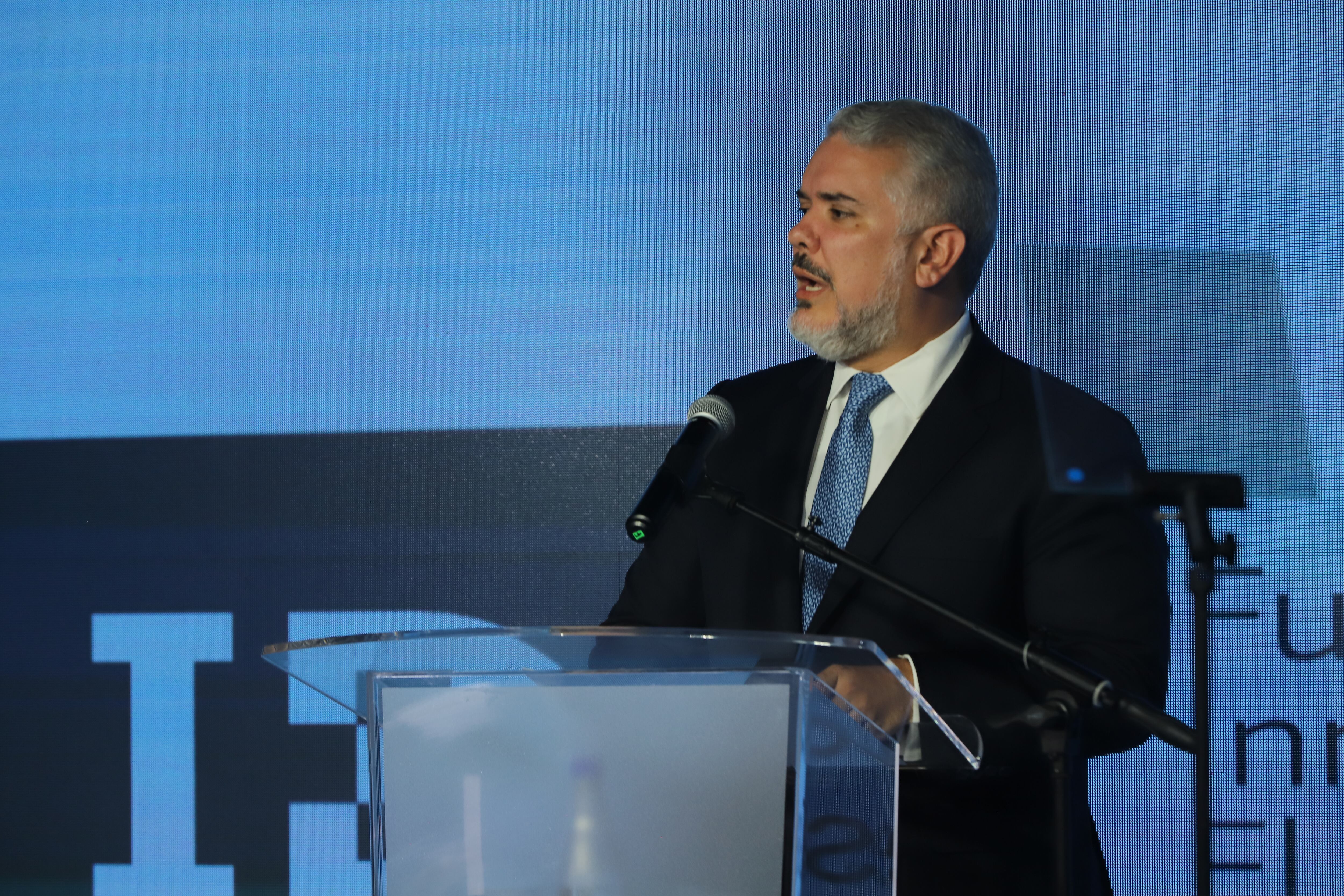 Ex presidente Iván Duque Márquez Lanzamiento Fundación para la Innovación para el Desarrollo