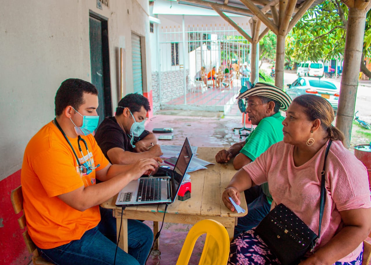 Jornada de salud en Aracataca, Magdalena