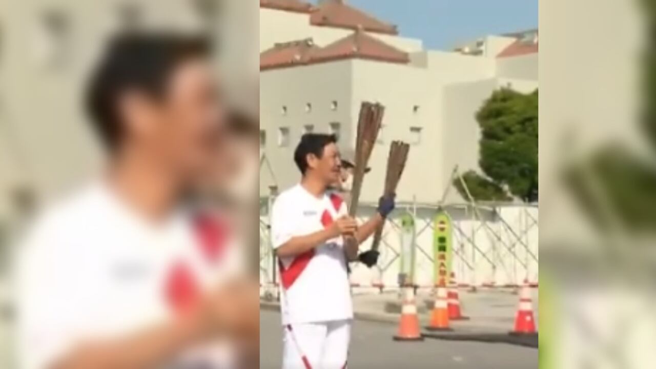 El recorrido de la antorcha olímpica