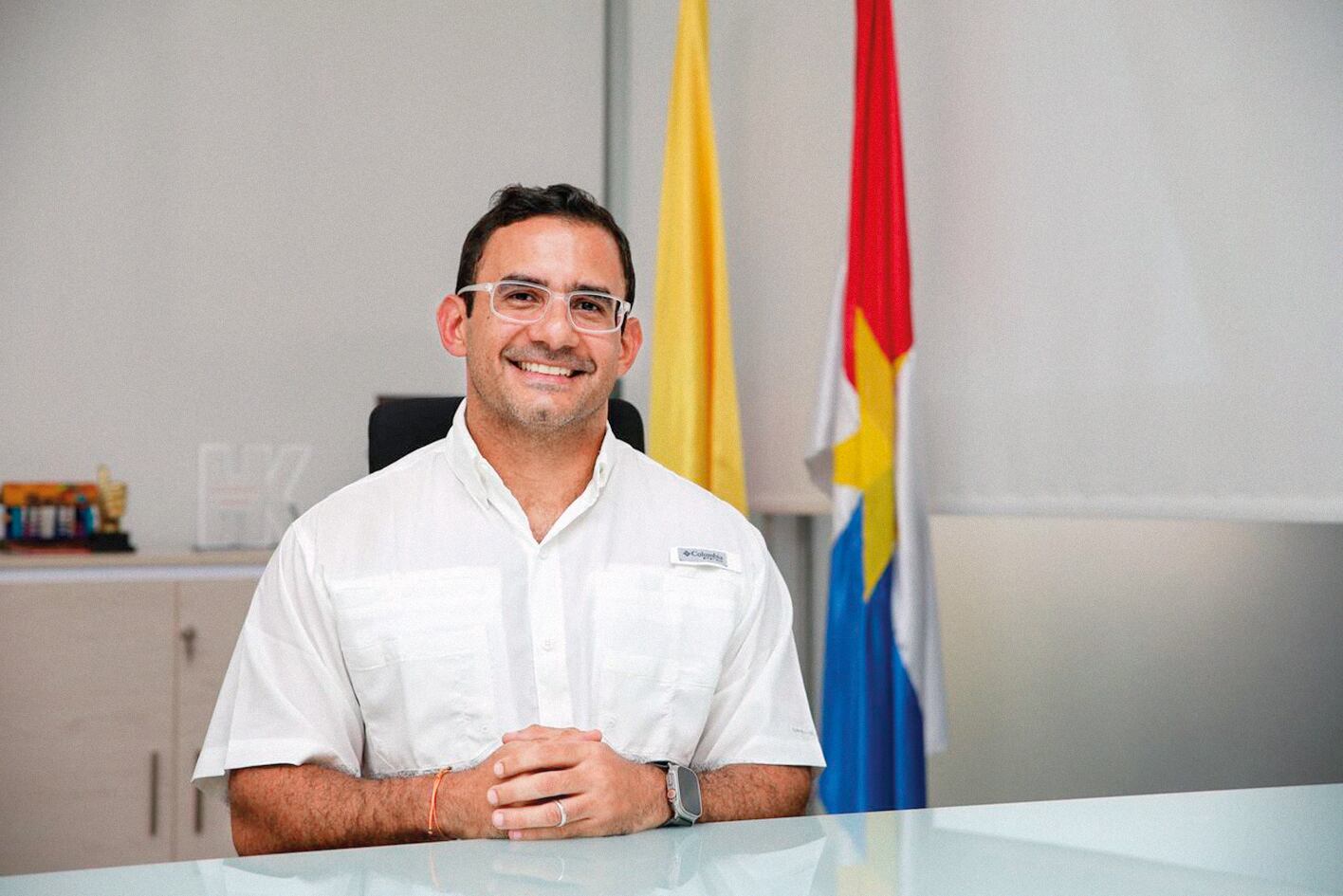 Hugo Kerguelén, alcalde de Montería.