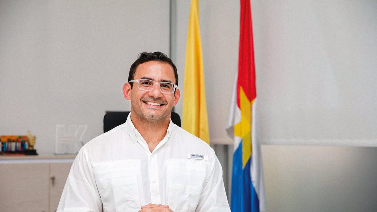 Hugo Kerguelén, alcalde de Montería.