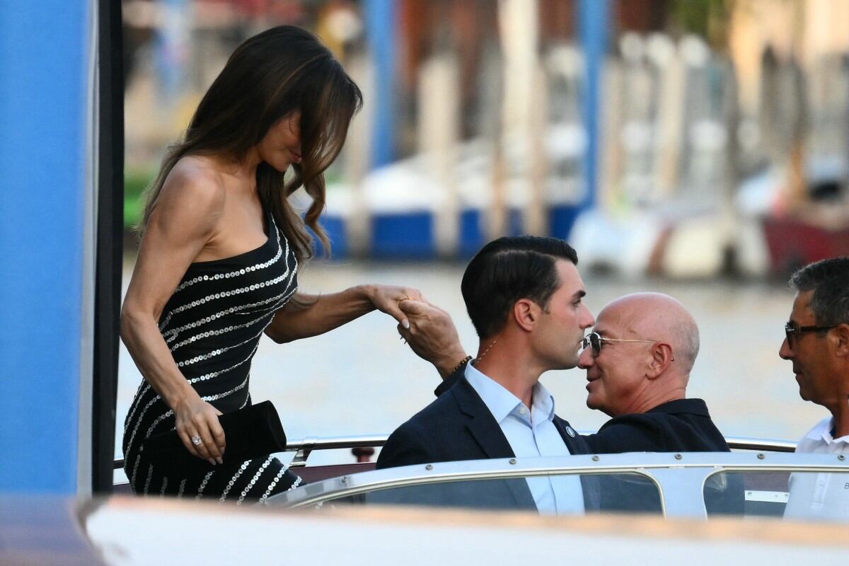 Jeff Bezos y su prometida Lauren Sánchez tendrán una boda de tres días en Venecia, Italia | AFP.